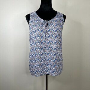 The North Face Tie Neck Flowy Lightweight Printed Tank Top